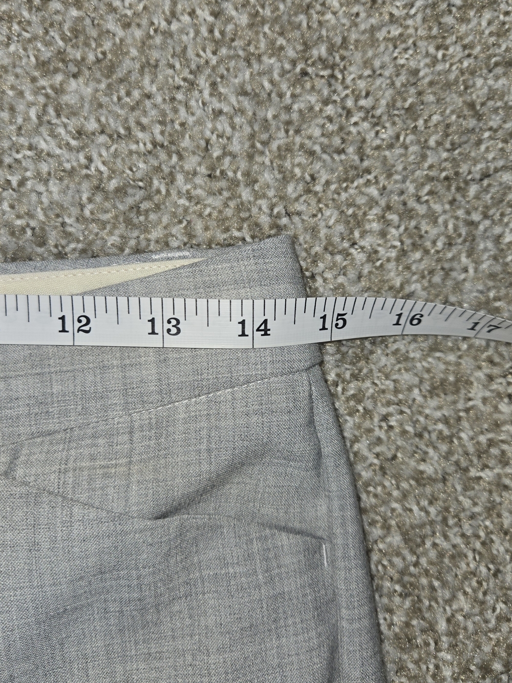 Express Women's Light Gray Boot Cut Dress Pants - Picture 4 of 6